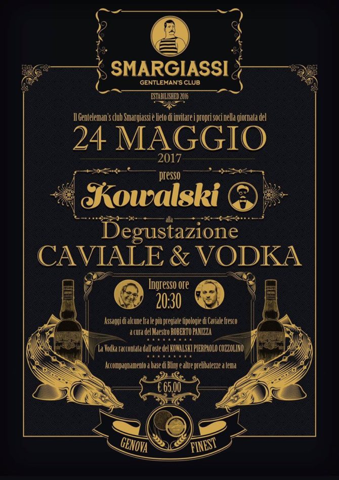 Degustazione Caviale e Vodka!